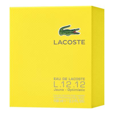 Lacoste Eau de Lacoste L.12.12 Jaune (Yellow) Eau de Toilette für Herren 100 ml