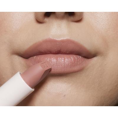 Makeup Revolution London Lip Allure Soft Satin Lipstick Lippenstift für Frauen 3,2 g Farbton  Chauffeur Nude
