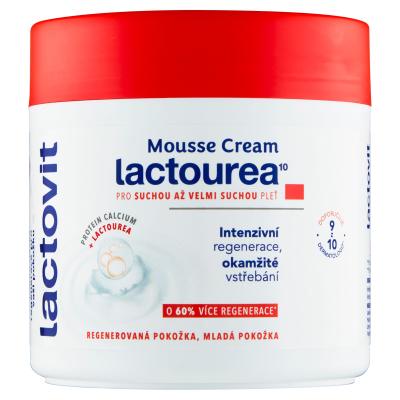 Lactovit LactoUrea Regenerating Mousse Cream Körpercreme für Frauen 400 ml