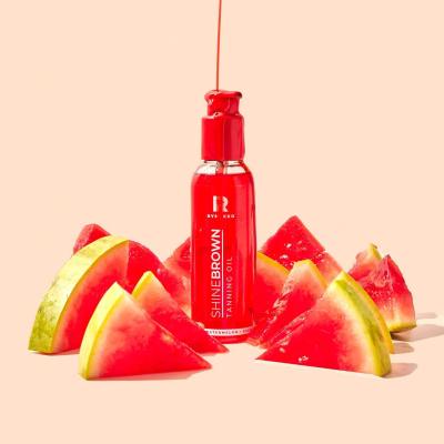 Byrokko Shine Brown Watermelon Tanning Oil Sonnenschutz für Frauen 145 ml