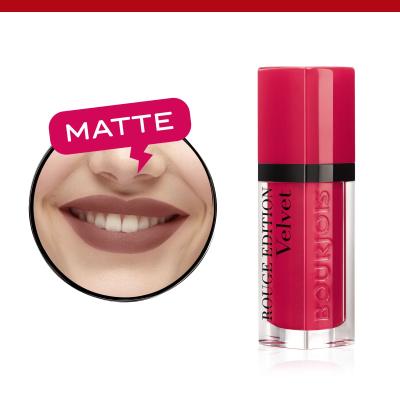 BOURJOIS Paris Rouge Edition Velvet Lippenstift für Frauen 7,7 ml Farbton  13 Fu(n)chsia
