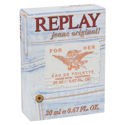 Replay Jeans Original! For Her Eau de Toilette für Frauen 20 ml