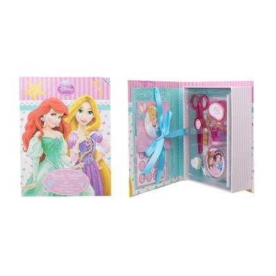 Disney Princess Princess Geschenkset EdT 50 ml + Bleistift + Schere + Radiergummi + Spitzer + Notizbuch + Stickers