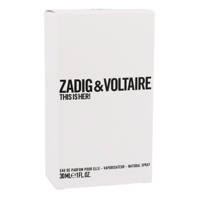 Zadig &amp; Voltaire This is Her! Eau de Parfum für Frauen 30 ml
