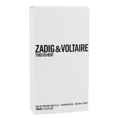 Zadig &amp; Voltaire This is Her! Eau de Parfum für Frauen 100 ml