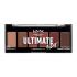NYX Professional Makeup Ultimate Edit Lidschatten für Frauen 7,2 g Farbton  01 Warm Neutrals
