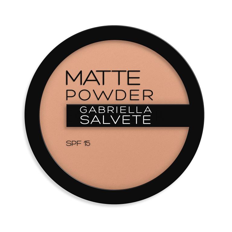 Gabriella Salvete Matte Powder SPF15 Puder für Frauen 8 g Farbton  04