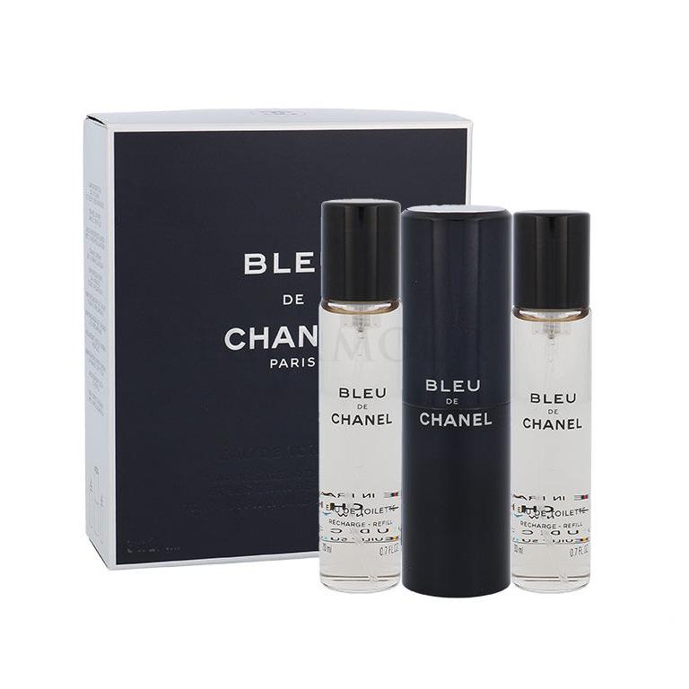 Chanel Bleu de Chanel Eau de Toilette für Herren Twist and Spray 3x20 ml