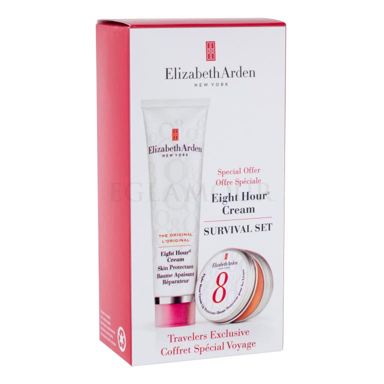 Elizabeth Arden Eight Hour Cream Skin Protectant Geschenkset Tagesgesichtspflege Eight Hour Cream Skin Protectant 50 ml + Lippenbalsam Eight Hour Cream Lip Protectant 14,6 ml