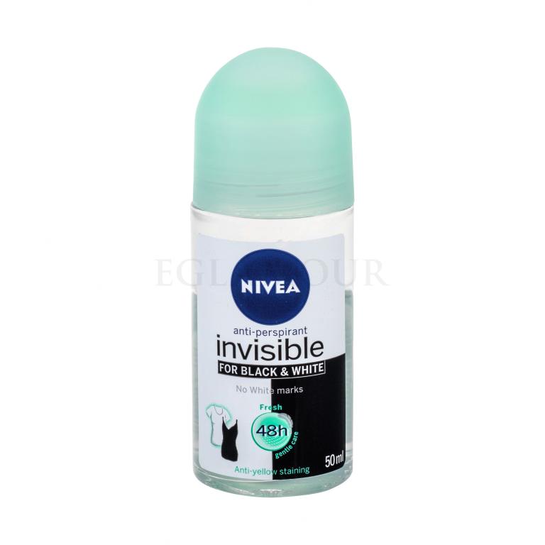 Nivea Black &amp; White Invisible Fresh 48h Antiperspirant für Frauen 50 ml