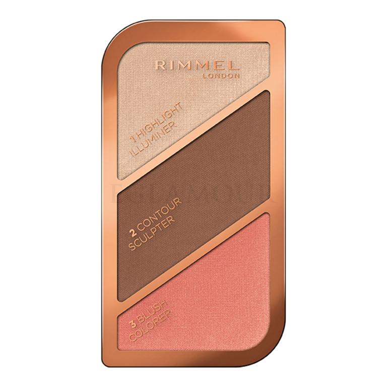 Rimmel London Kate Contouring Palette für Frauen 18,5 g Farbton  003 Golden Bronze