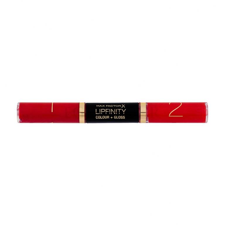 Max Factor Lipfinity Colour + Gloss Lippenstift für Frauen 2x3 ml Farbton  640 Lasting Grenadine