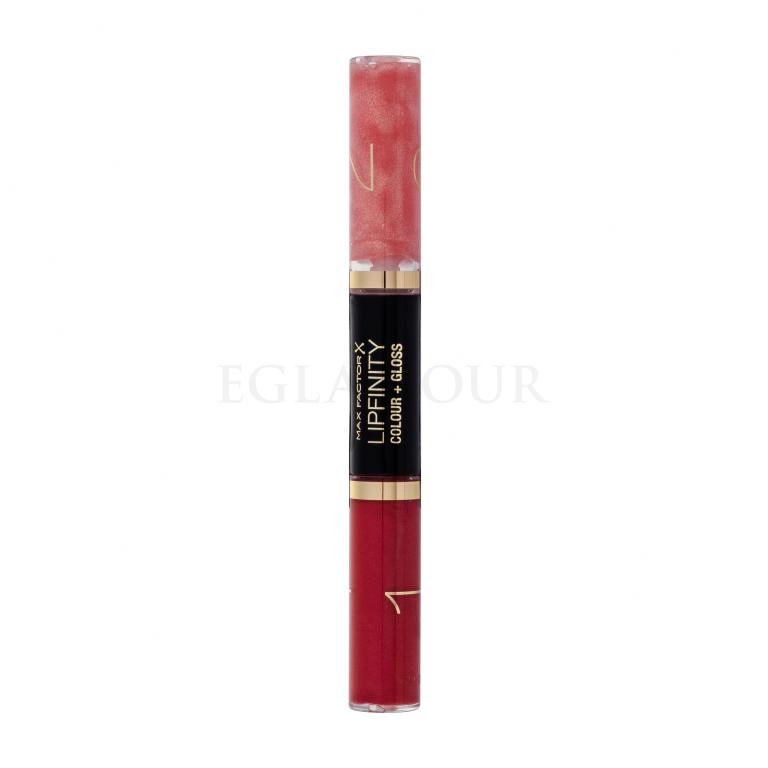Max Factor Lipfinity Colour + Gloss Lippenstift für Frauen 2x3 ml Farbton  560 Radiance Red