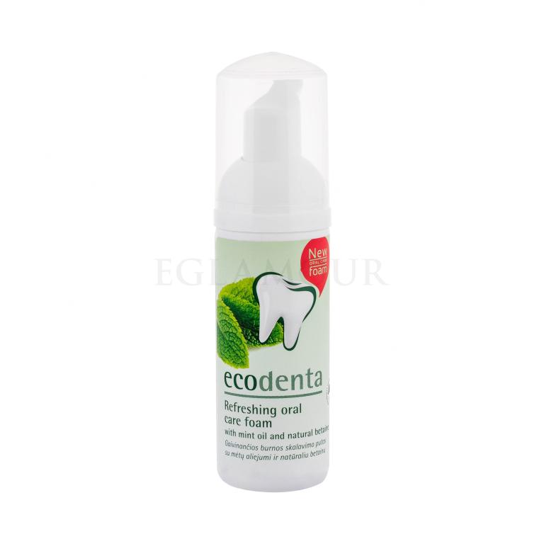Ecodenta Mouthwash Refreshing Oral Care Foam Mundwasser 50 ml
