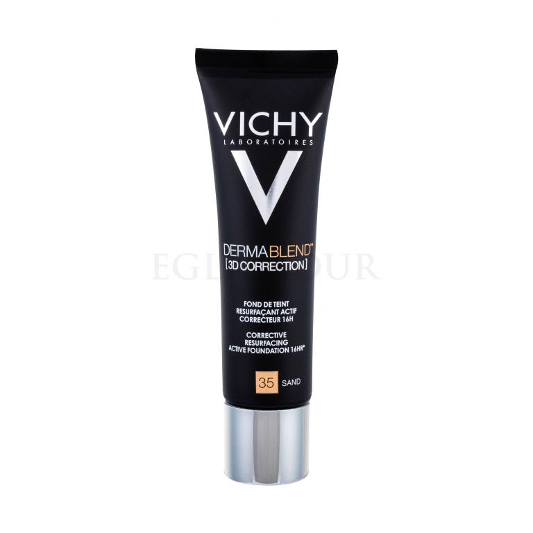 Vichy Dermablend™ 3D Antiwrinkle &amp; Firming Day Cream SPF25 Foundation für Frauen 30 ml Farbton  35 Sand