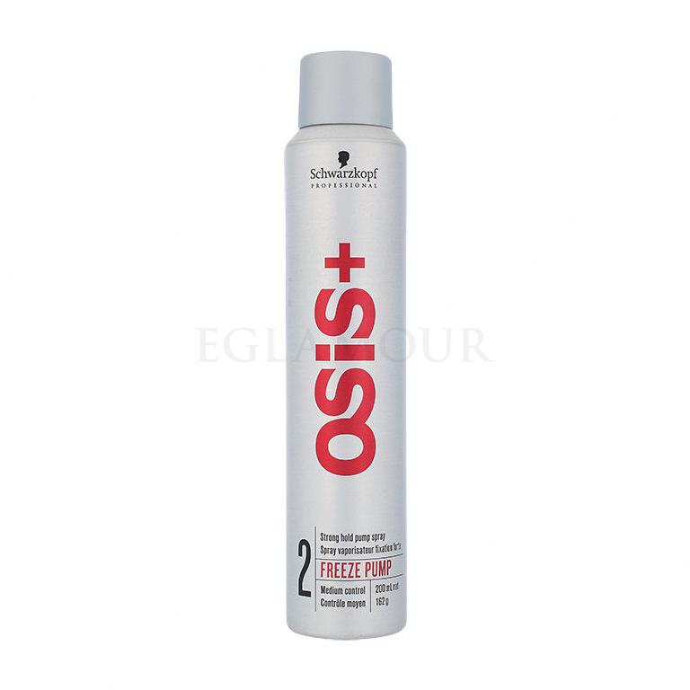 Schwarzkopf Professional Osis+ Freeze Pump Haarspray für Frauen 200 ml