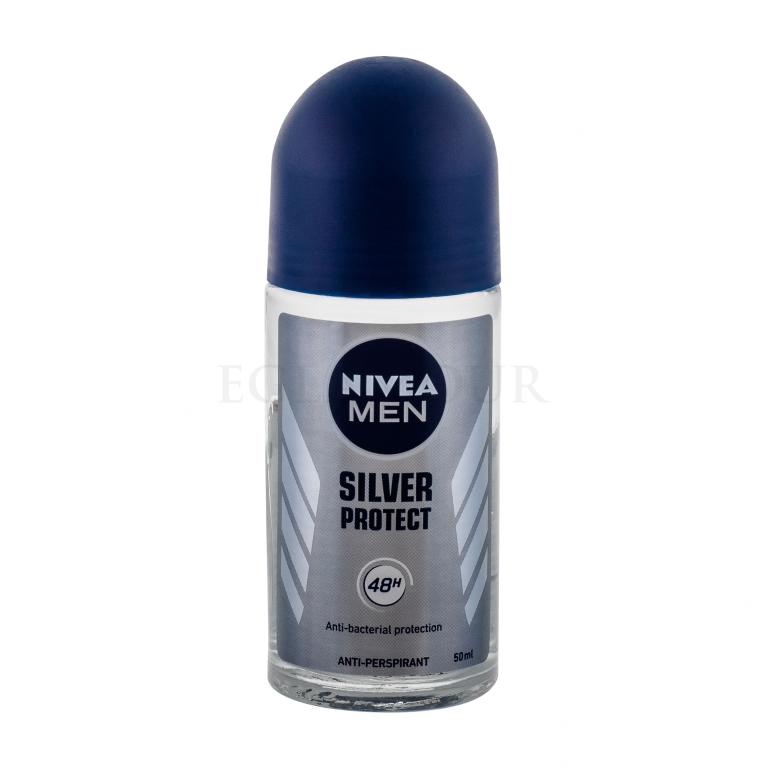 Nivea Men Silver Protect 48h Antiperspirant für Herren 50 ml