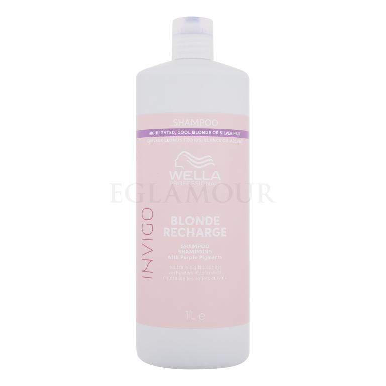 Wella Professionals Invigo Blonde Recharge Shampoo für Frauen 1000 ml
