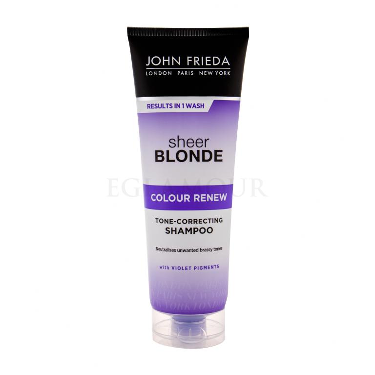 John Frieda Sheer Blonde Violet Crush Shampoo für Frauen 250 ml