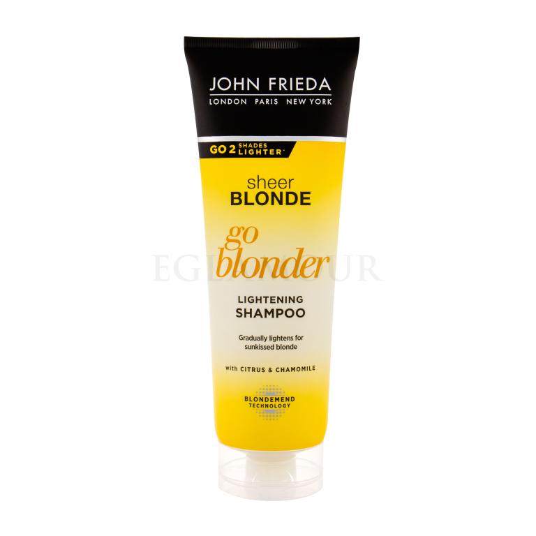 John Frieda Sheer Blonde Go Blonder Shampoo für Frauen 250 ml