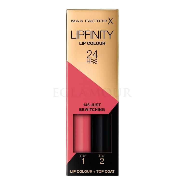 Max Factor Lipfinity 24HRS Lip Colour Lippenstift für Frauen 4,2 g Farbton  146 Just Bewitching