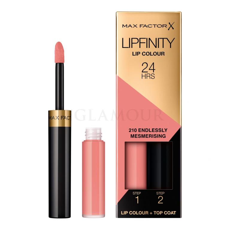 Max Factor Lipfinity 24HRS Lip Colour Lippenstift für Frauen 4,2 g Farbton  210 Endlessly Mesmerising