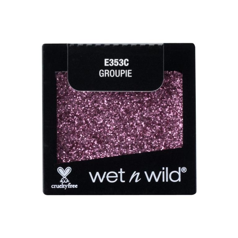 Wet n Wild Color Icon Glitter Single Lidschatten für Frauen 1,4 g Farbton  Groupie