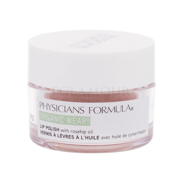 Physicians Formula Organic Wear Organic Rose Oil Lip Polish Peeling für Frauen 14,2 g Farbton  Rose