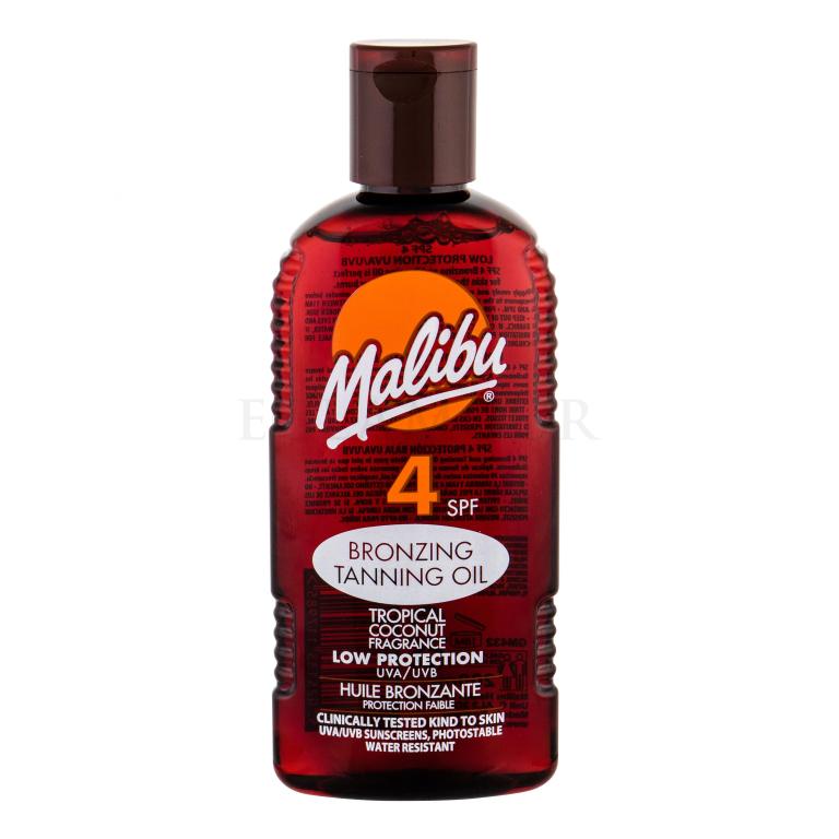 Malibu Bronzing Tanning Oil SPF4 Sonnenschutz für Frauen 200 ml