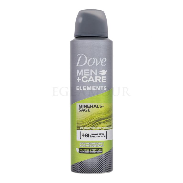 Dove Men + Care Minerals + Sage 48h Antiperspirant für Herren 150 ml