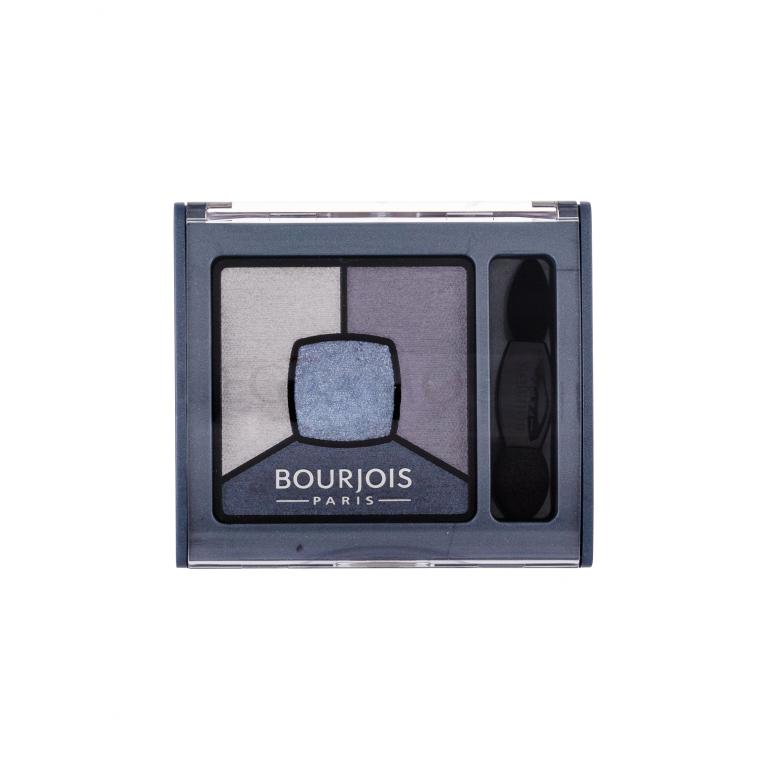BOURJOIS Paris Smoky Stories Quad Eyeshadow Palette Lidschatten für Frauen 3,2 g Farbton  08 Ocean Obsession