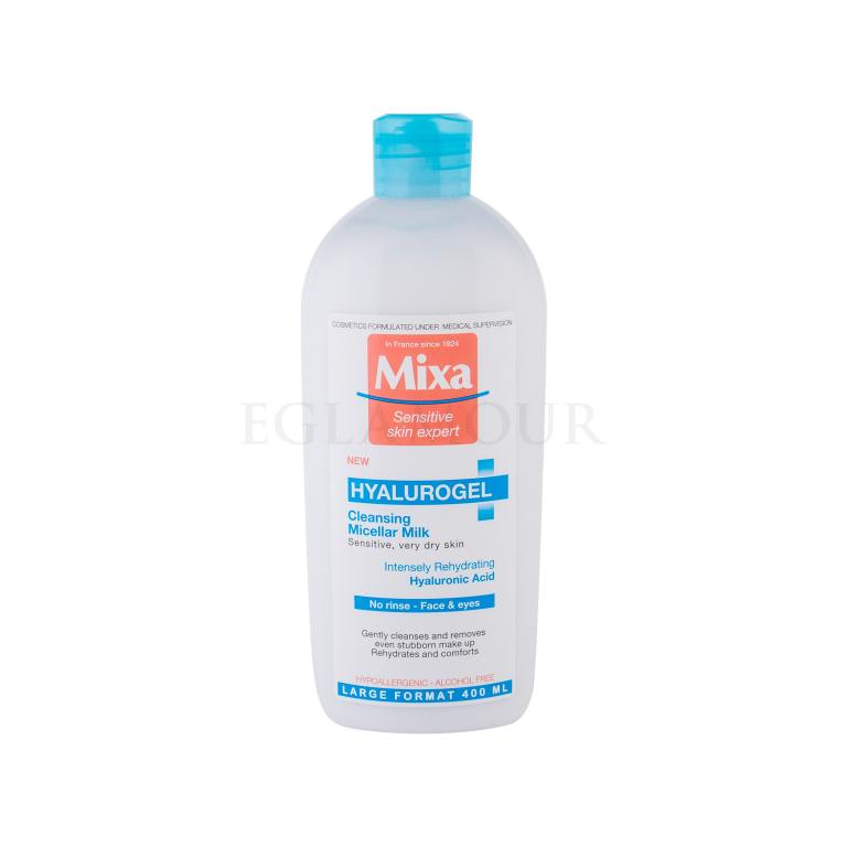 Mixa Hyalurogel Micellar Milk Reinigungsmilch für Frauen 400 ml