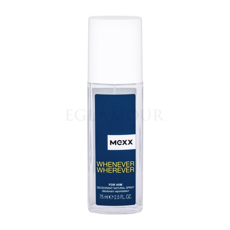 Mexx Whenever Wherever Deodorant für Herren 75 ml