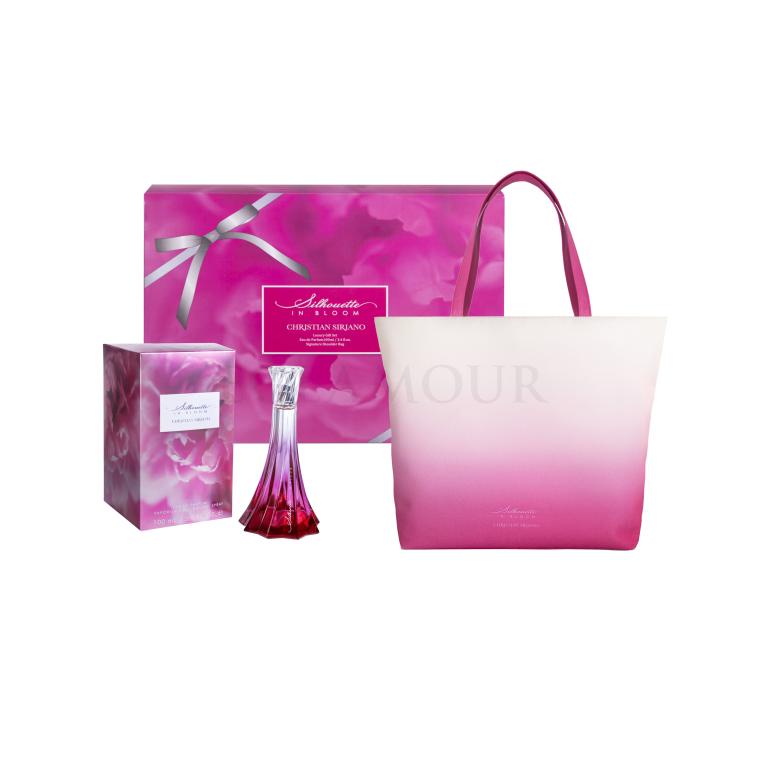 Christian Siriano Silhouette In Bloom Geschenkset Edp 100 ml + Handtasche