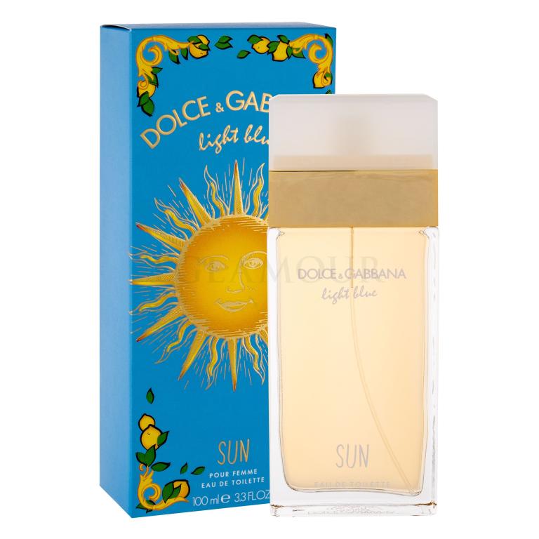 Dolce&amp;Gabbana Light Blue Sun Eau de Toilette für Frauen 100 ml