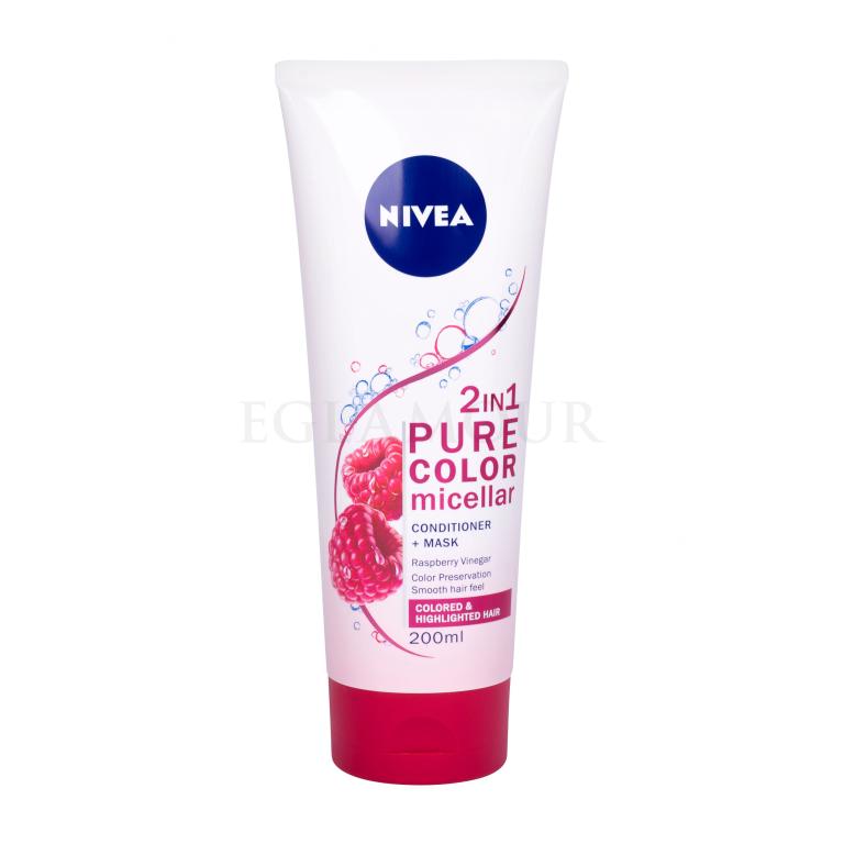 Nivea Pure Color Micellar Conditioner + Mask 2 IN 1 Conditioner für Frauen 200 ml