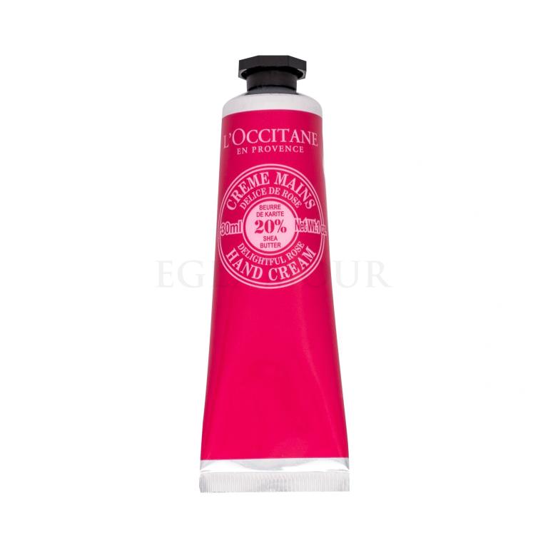 L&#039;Occitane Shea Butter Rose Handcreme für Frauen 30 ml