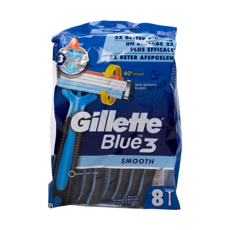 Gillette Blue3 Smooth Rasierer für Herren 8 St.