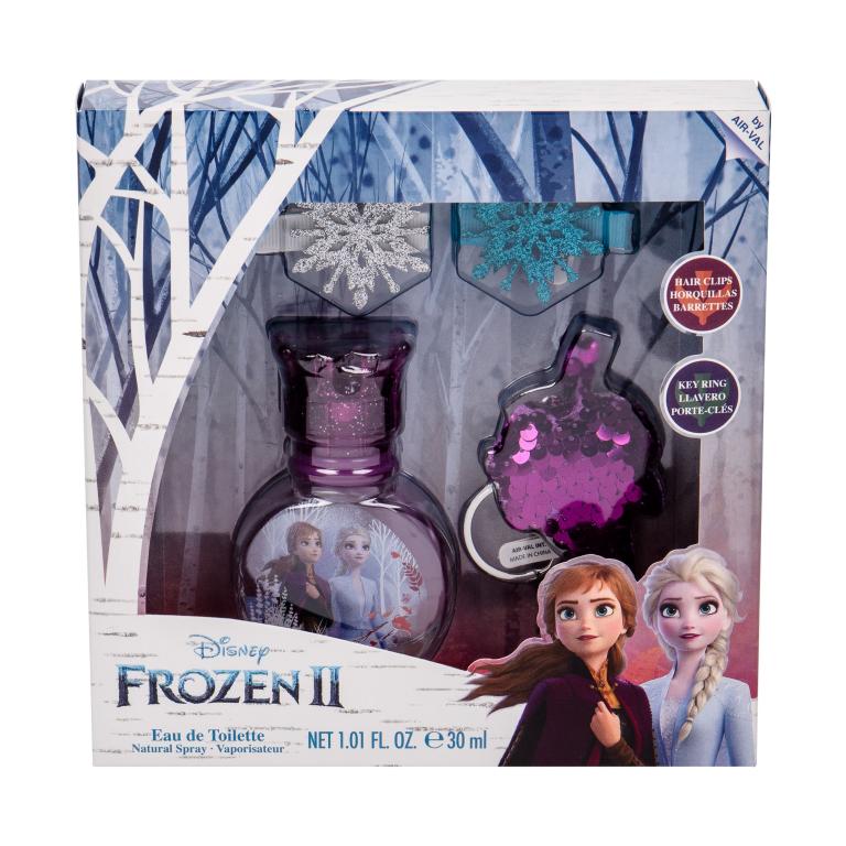 Disney Frozen II Geschenkset Edt 30 ml + Schlüsselanhänger + Haarspange 2 St.