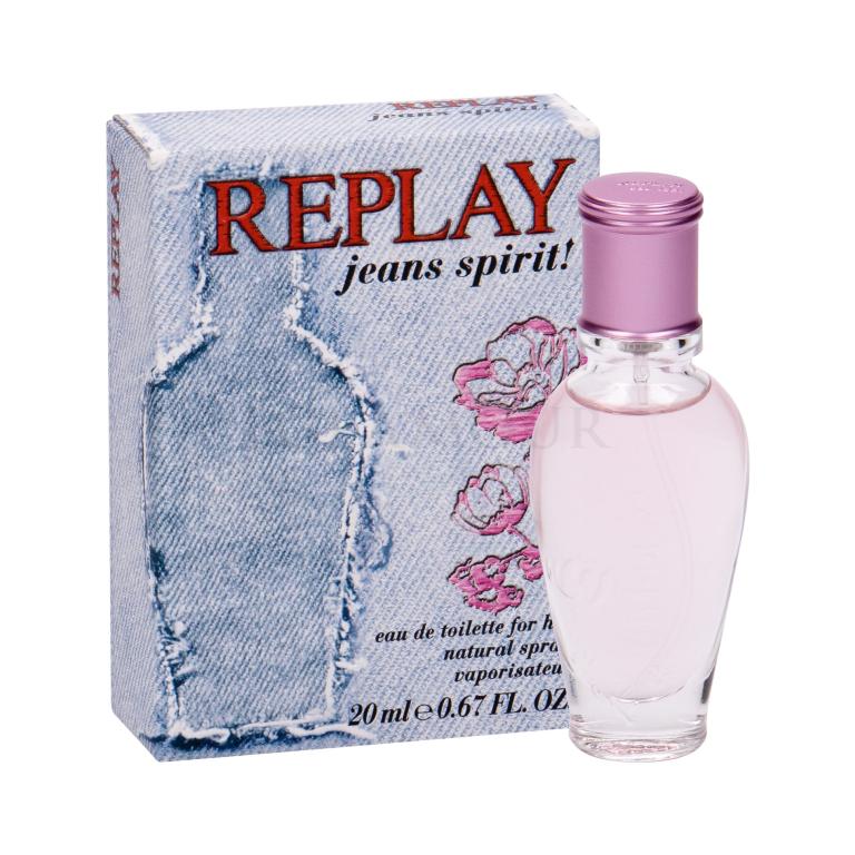 Replay Jeans Spirit! For Her Eau de Toilette für Frauen 20 ml