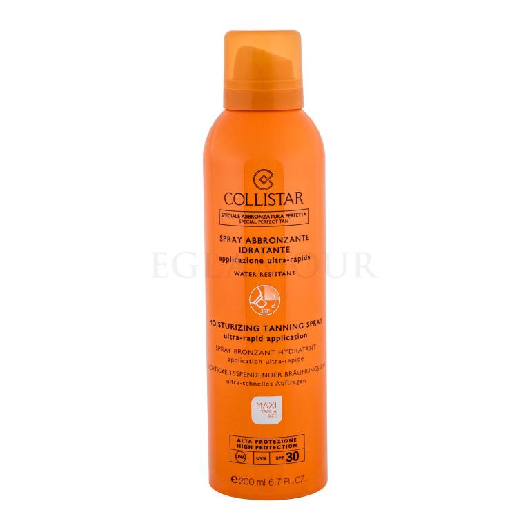 Collistar Special Perfect Tan Moisturizing Tanning Spray SPF30 Sonnenschutz für Frauen 200 ml