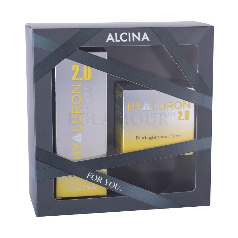 ALCINA Hyaluron 2.0 Geschenkset Tagescreme 50 ml + Gesichtsgel 30 ml