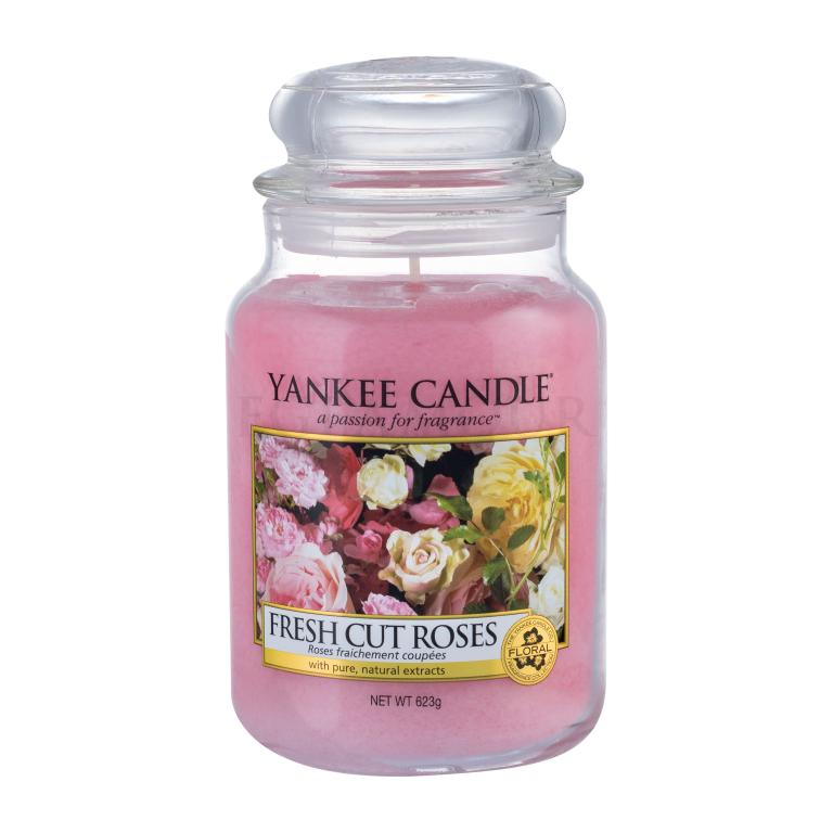 Yankee Candle Fresh Cut Roses Duftkerze 623 g