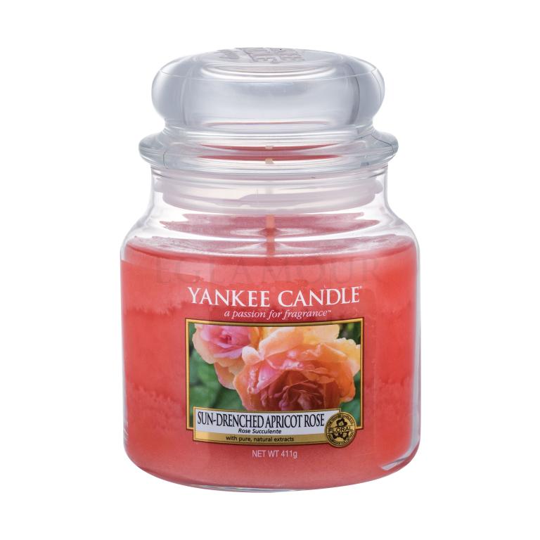 Yankee Candle Sun-Drenched Apricot Rose Duftkerze 411 g