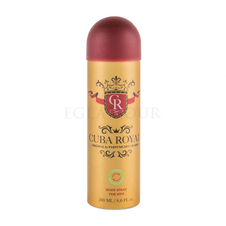 Cuba Royal Deodorant für Herren 200 ml