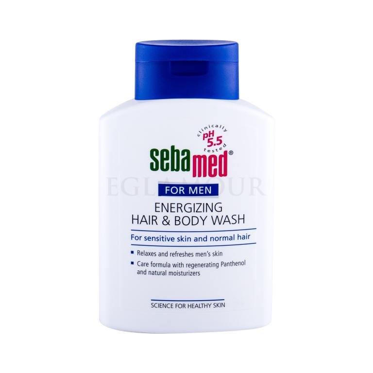 SebaMed For Men Energizing Hair &amp; Body Wash Shampoo für Herren 200 ml