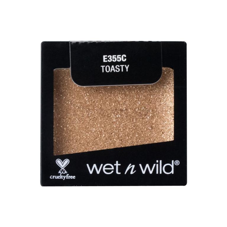 Wet n Wild Color Icon Glitter Single Lidschatten für Frauen 1,4 g Farbton  Toasty