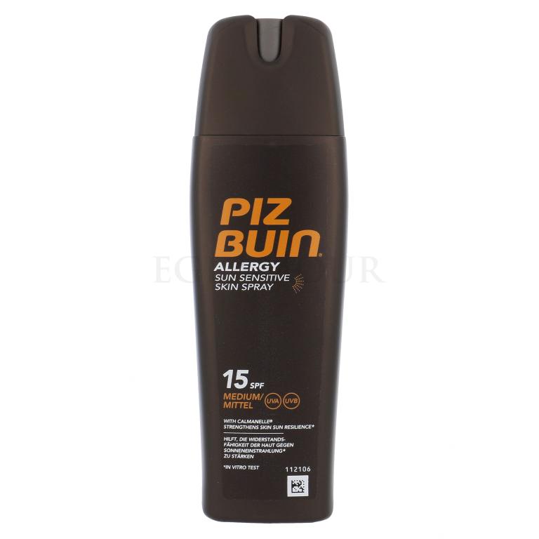 PIZ BUIN Allergy Sun Sensitive Skin Spray SPF15 Sonnenschutz 200 ml