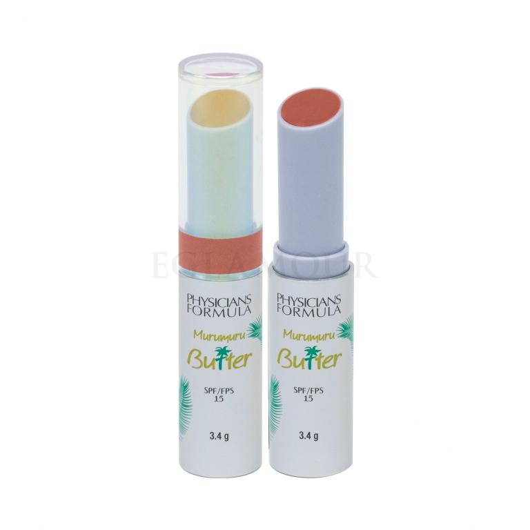 Physicians Formula Murumuru Butter Lip Cream SPF15 Lippenbalsam für Frauen 3,4 g Farbton  Brazilian Sunset