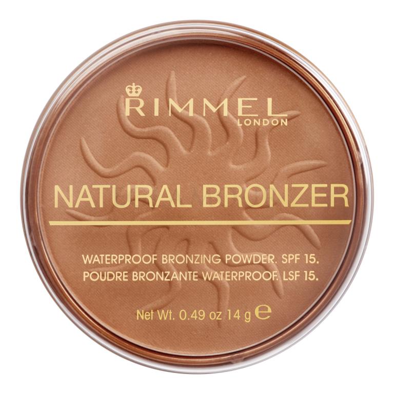 Rimmel London Natural Bronzer SPF15 Bronzer für Frauen 14 g Farbton  021 Sun Light